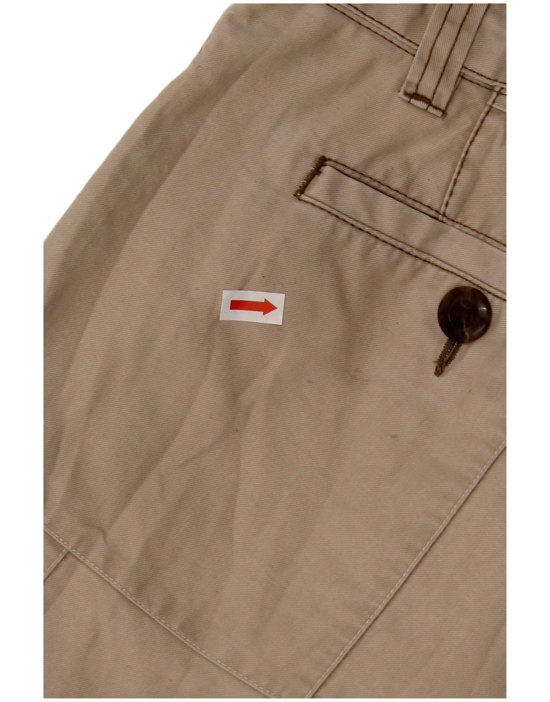 TOMMY HILFIGER Pantalones cortos chinos para hombre W32 Algodón beige medio