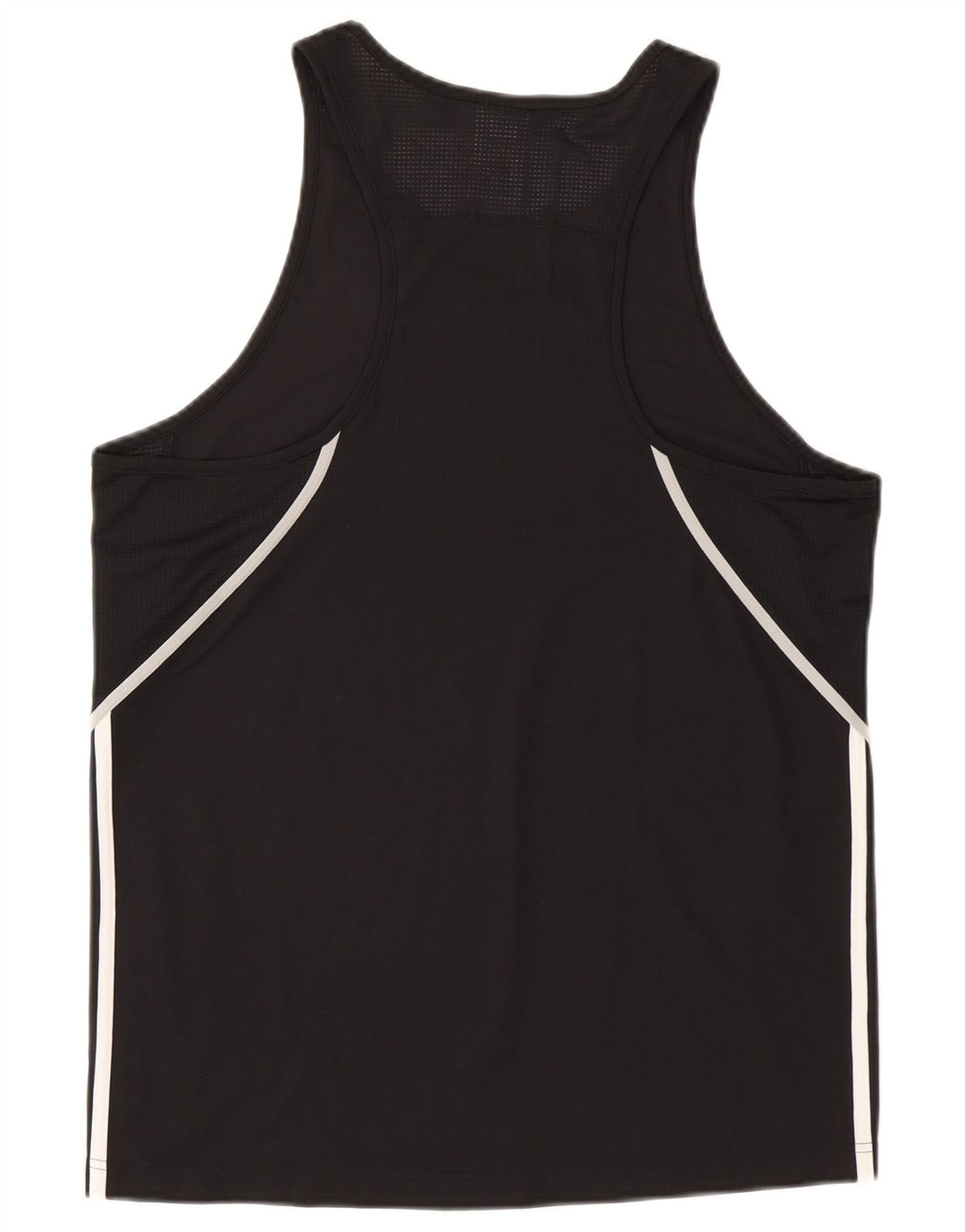 Adidas Mens Vest Top Medium Black Polyester