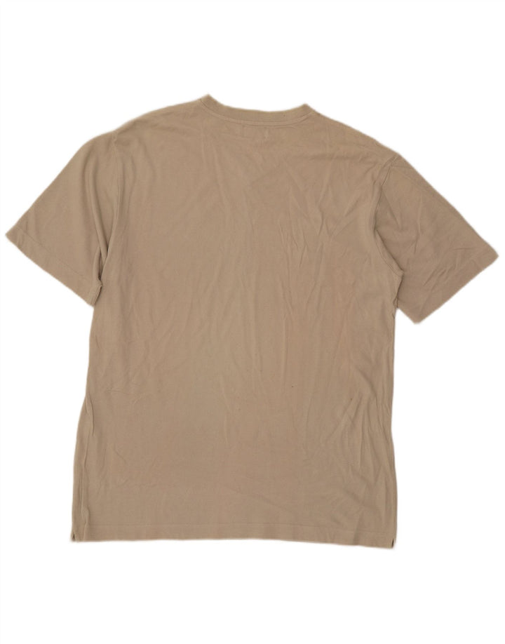 Camiseta Kappa Hombre Top Large Beige Algodón