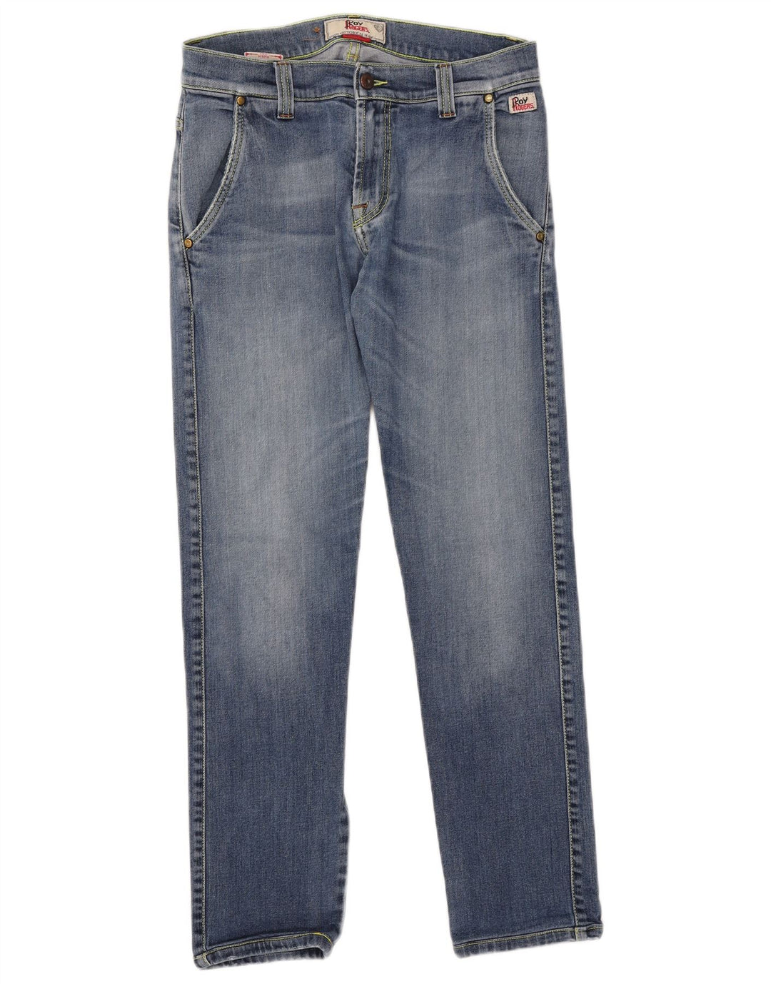 Roy Rogers Vaqueros ajustados para hombre W32 L30 Algodón azul