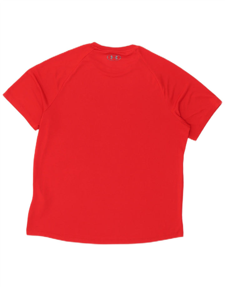 Camiseta Under Armour Hombre Top Large Poliéster Rojo Deportes