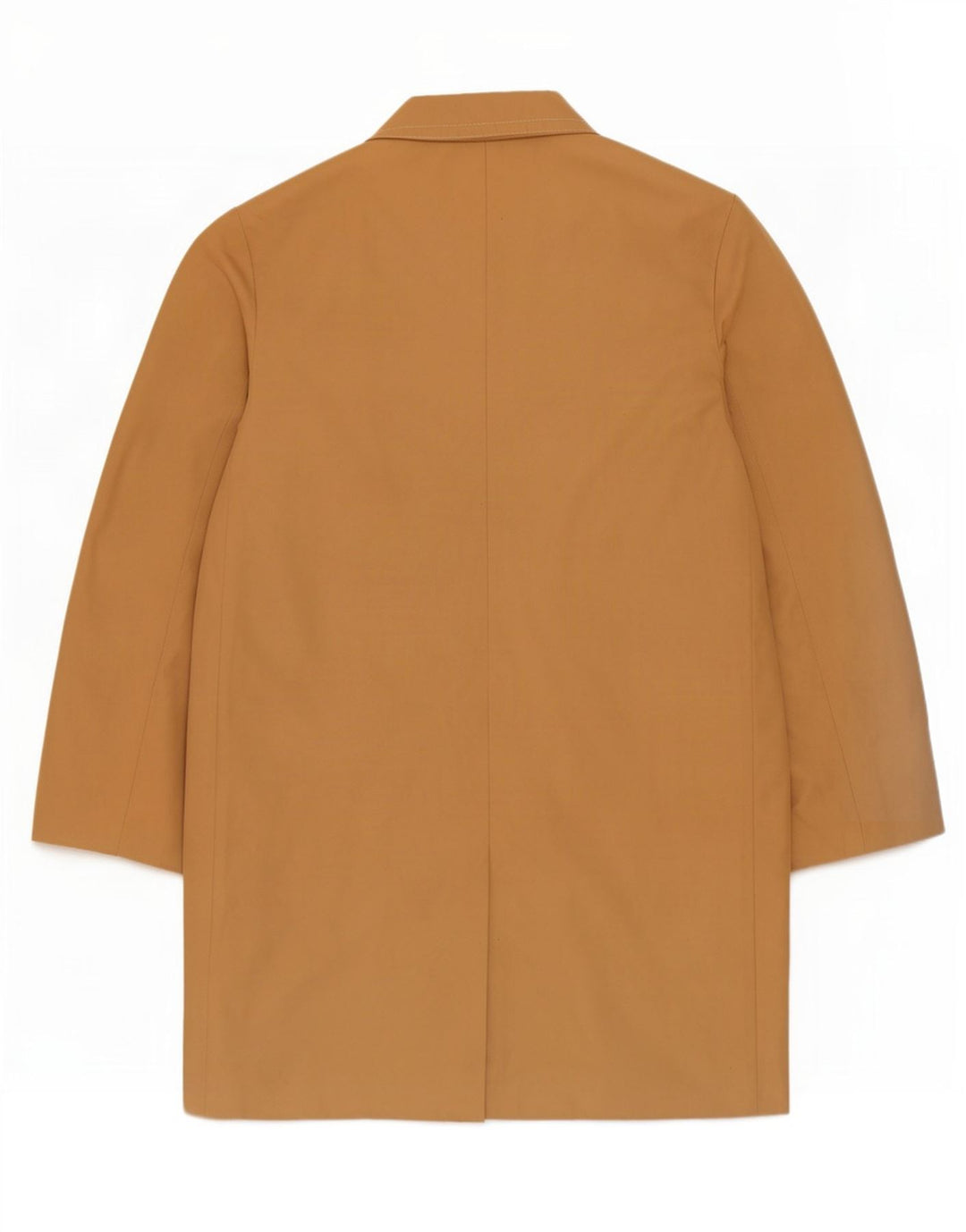 Vintage hombres abrigo Reino Unido 40 algodón beige grande