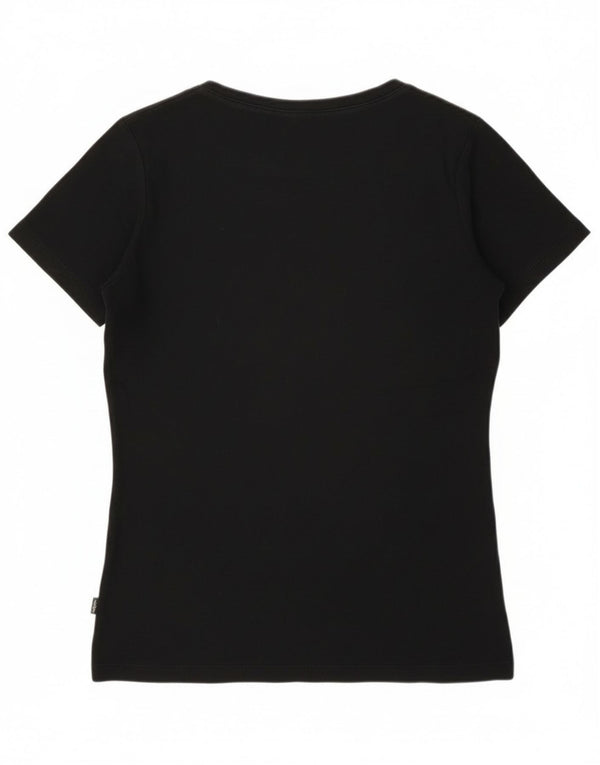 Eddie Bauer Camiseta para mujer Top UK 12 Medium Black
