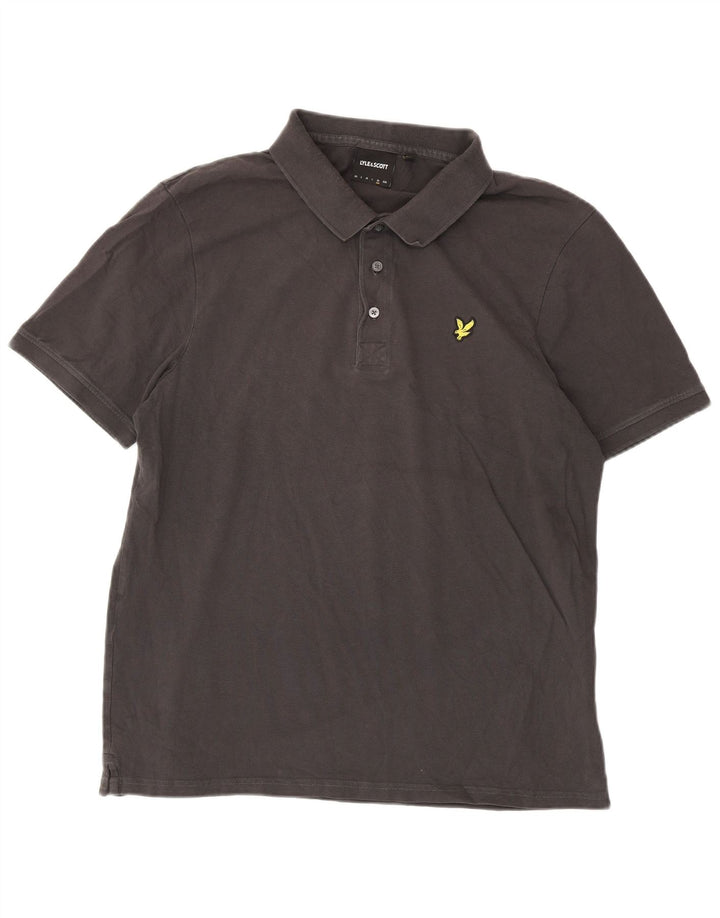 Lyle & Scott Polo Hombre XL Algodón Gris