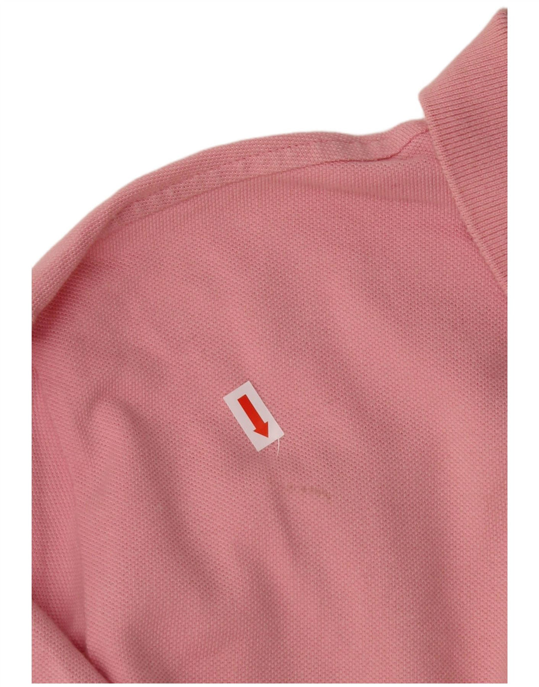 POLO RALPH LAUREN Polo de manga larga para hombre, ajuste personalizado, algodón rosa grande