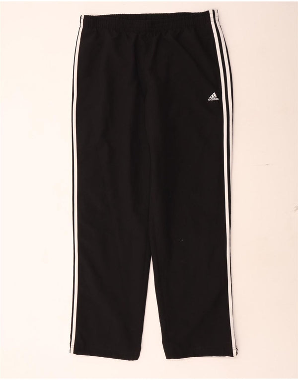 Adidas Mens Climalite Chándal Pantalones Grande Negro Poliéster