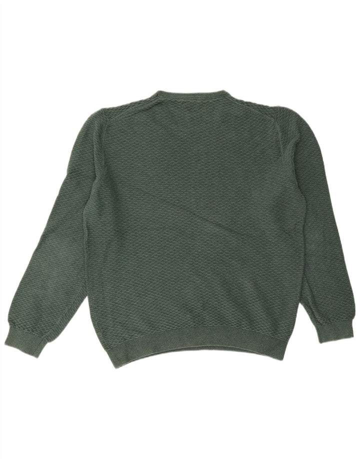 MASSIMO DUTTI Jersey De Cuello Redondo Hombre 2XL Algodón Verde