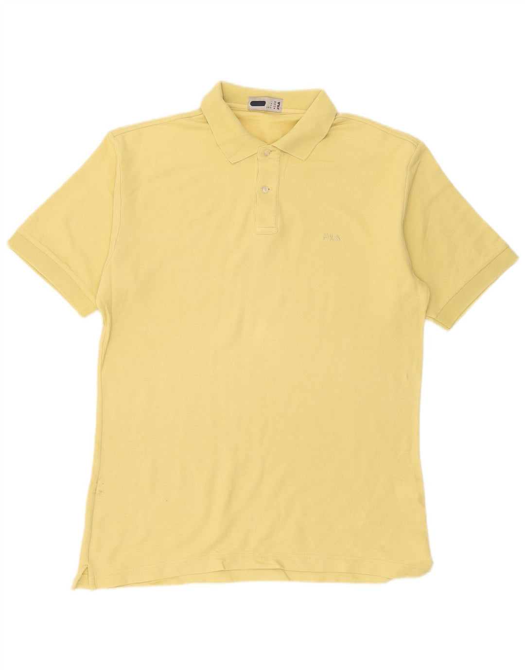 Polo Fila Hombre Amarillo Medio