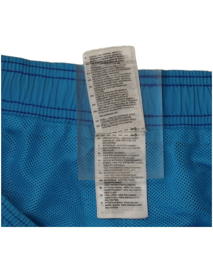 Adidas - Bañador para hombre, talla grande, nailon azul