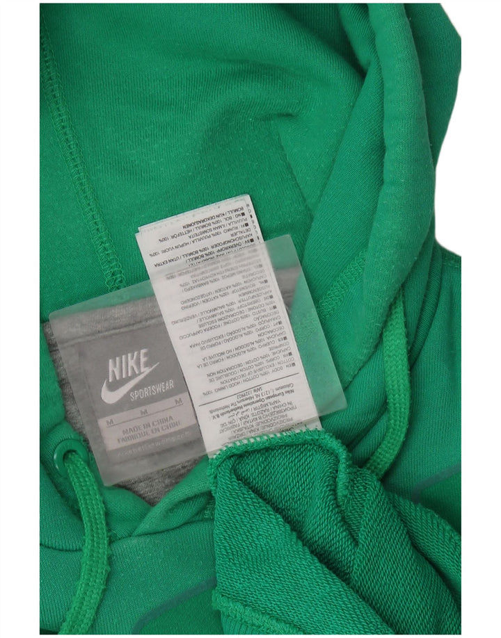Nike Hombre Sudadera Con Capucha Gráfica Jersey De Algodón Verde Medio