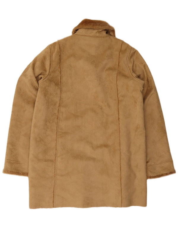 Abrigo Sherpa Classics para mujer ES 40 XL Poliéster beige
