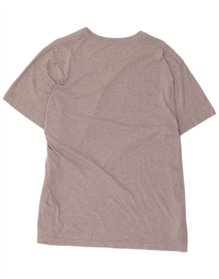 EDDIE BAUER Camiseta Hombre Top XL Gris Algodón