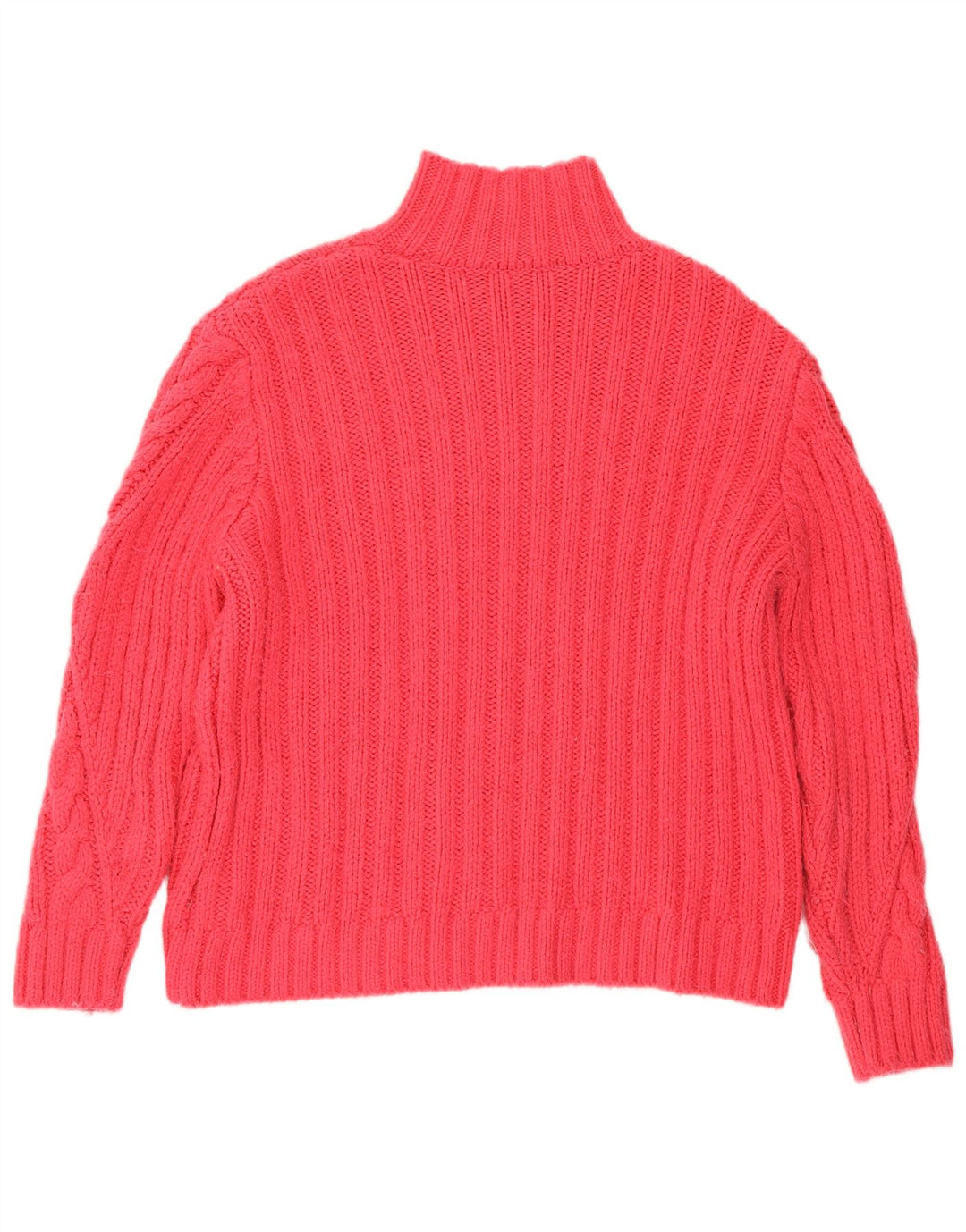 Marks & Spencer - Jersey con cuello alto para mujer, talla 40, color rosa mediano