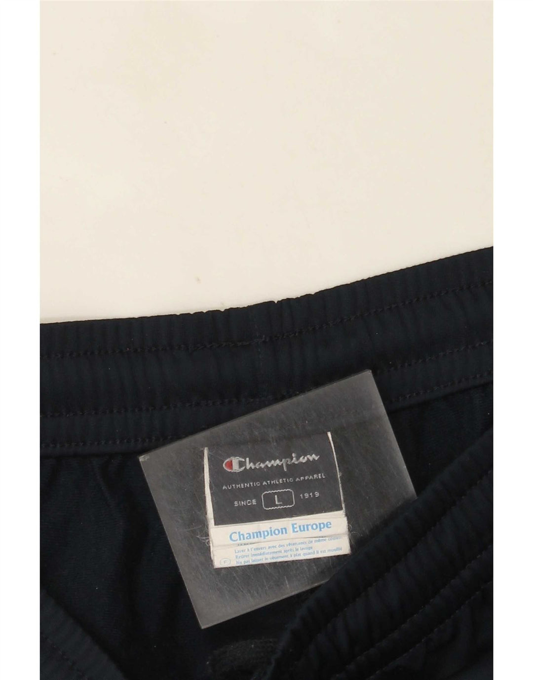 Champion Pantalón De Chándal Para Hombre Grande Azul Marino Poliéster