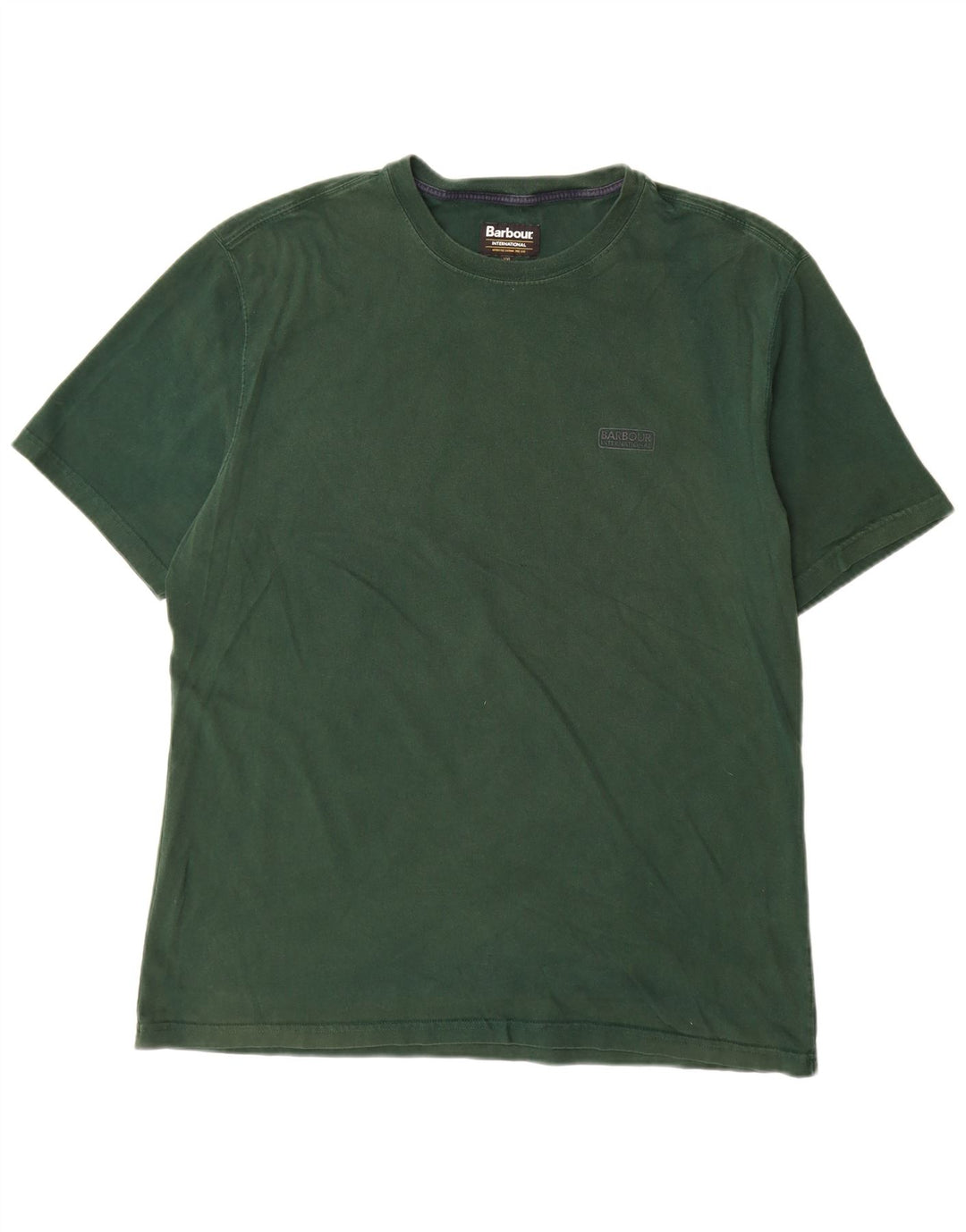 Barbour Camiseta Hombre Top 2XL Algodón Verde