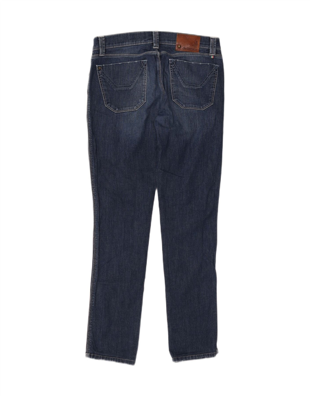 Vaqueros ajustados para mujer Jeckerson W33 L31 Algodón azul