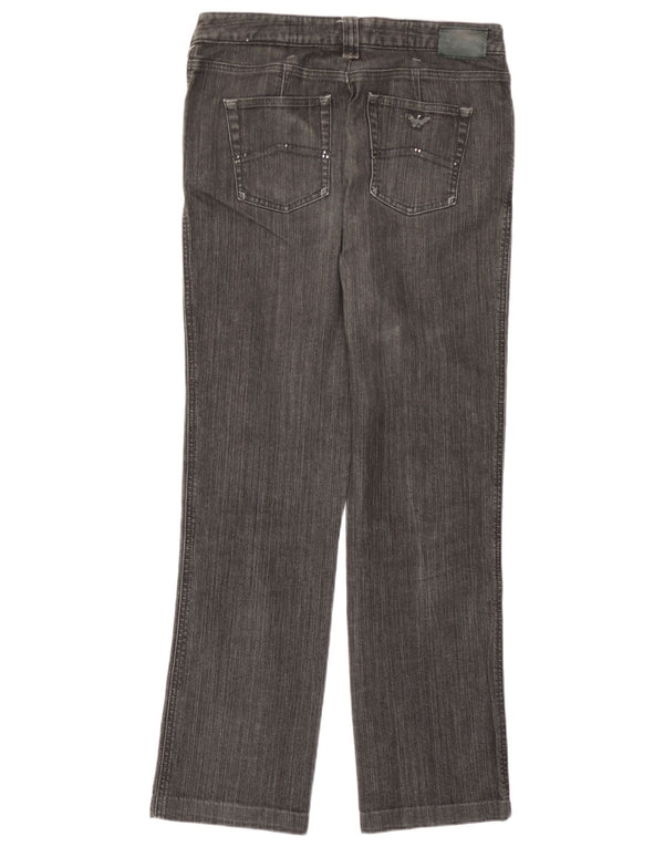 Vaqueros Armani Mujer Rectos W31 L28 Gris