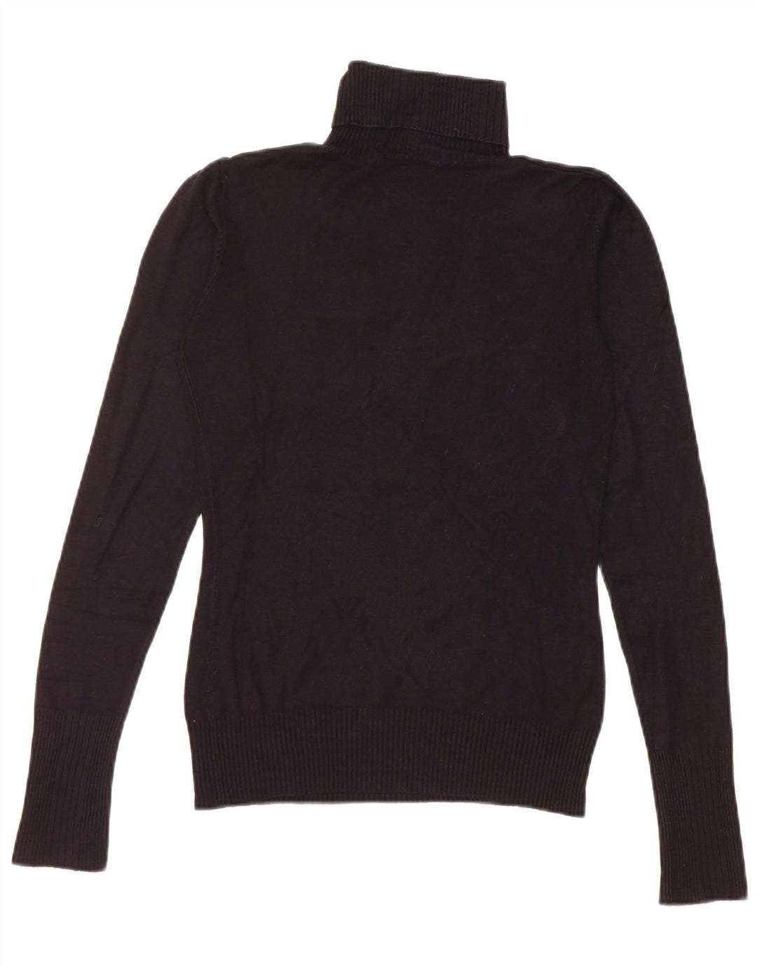 Guess Suéter gráfico con cuello vuelto para mujer UK 8 Small Negro
