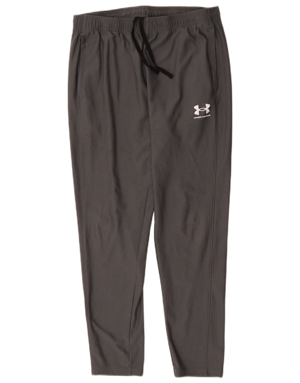 Pantalón de Chándal Under Armour Hombre XL Poliéster Gris