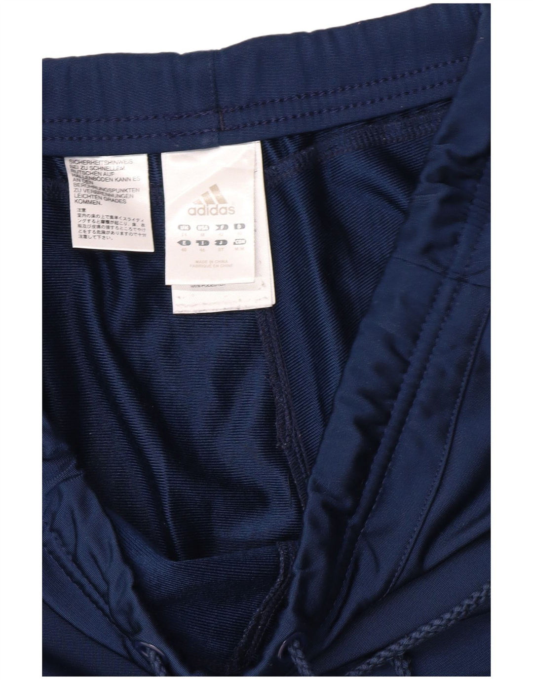 ADIDAS Pantalones de chándal para mujer UK 44 Medio Azul marino Poliéster