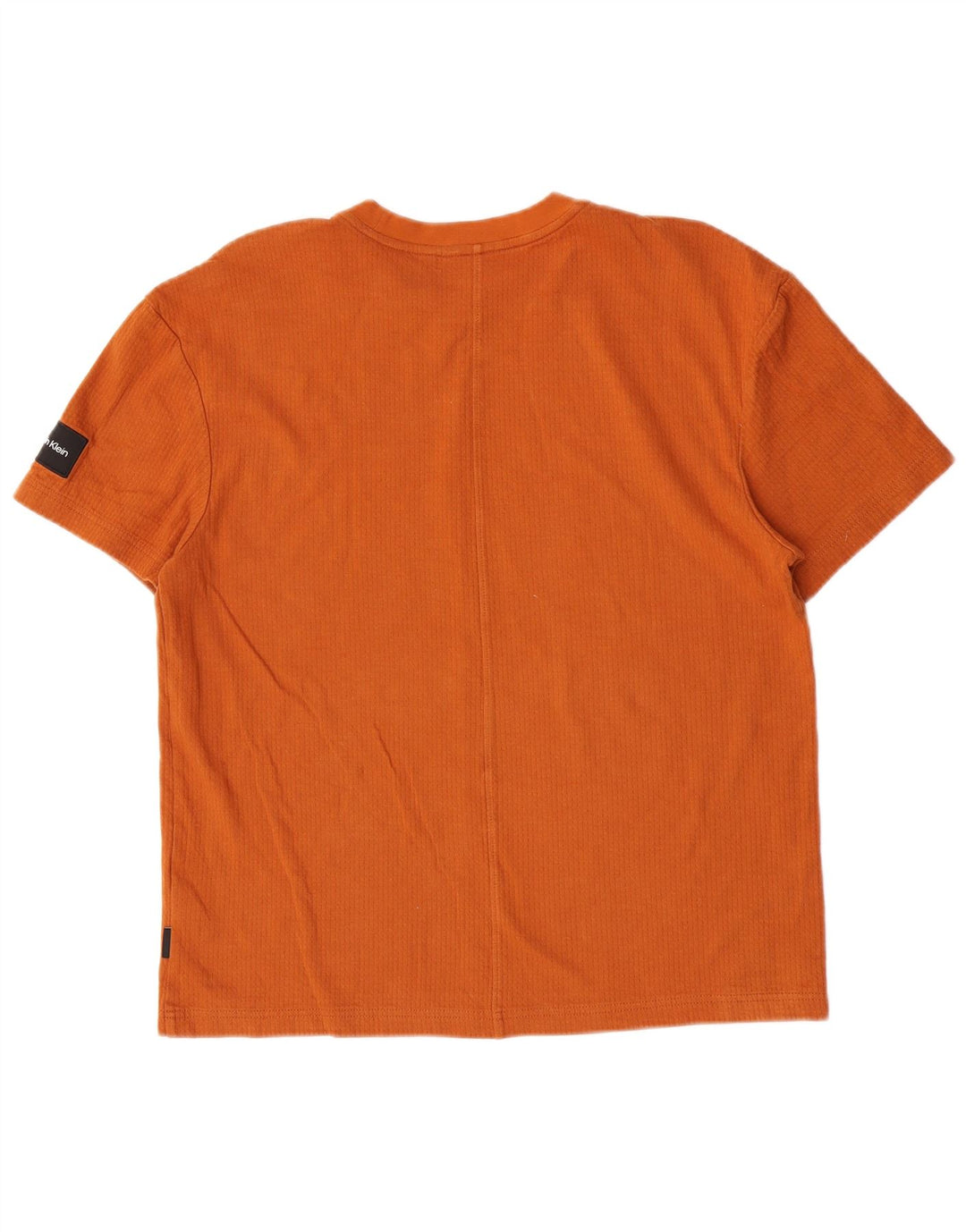 Calvin Klein - Camiseta para hombre, color naranja medio, algodón