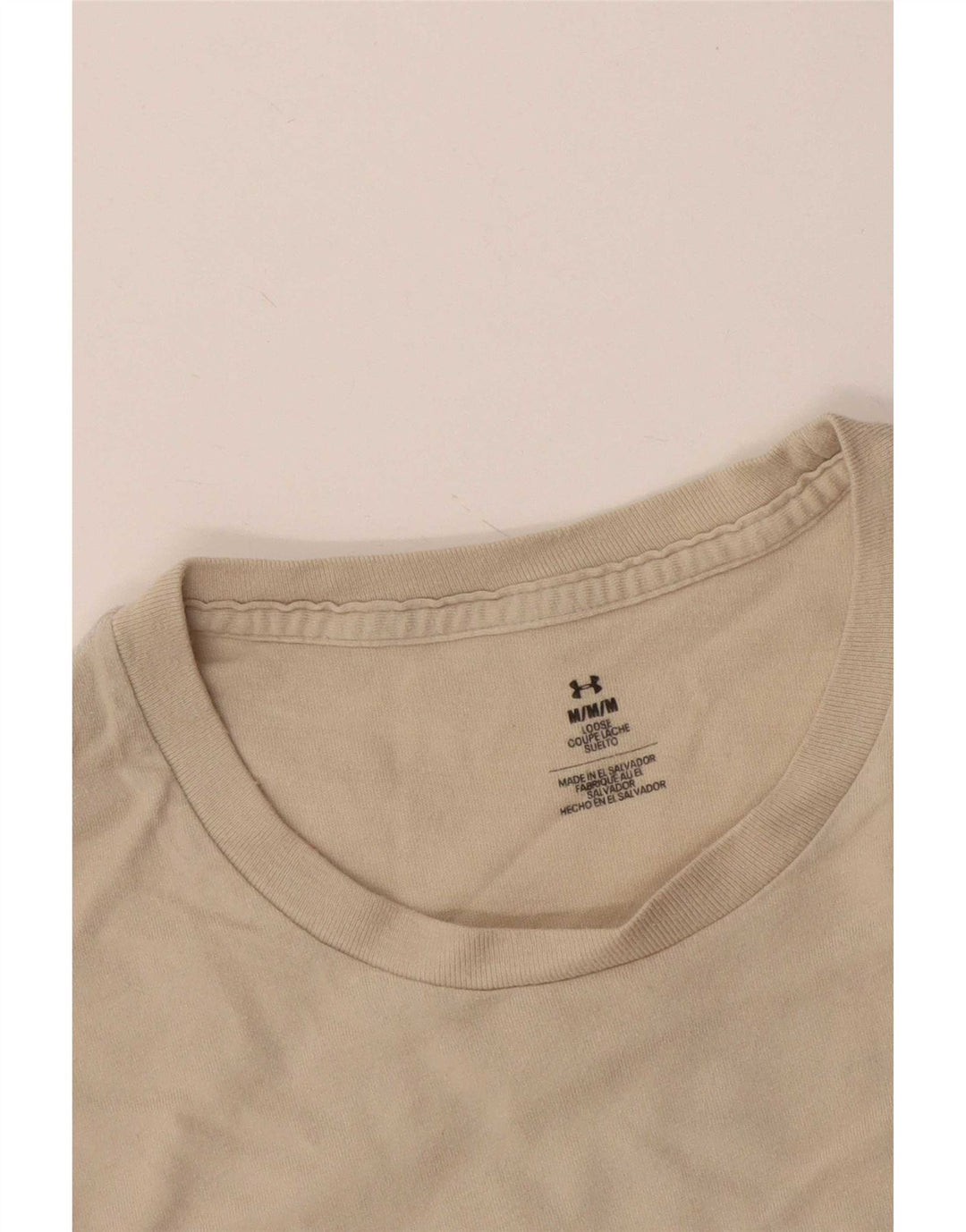 Camiseta Under Armour Graphic para hombre, color beige medio