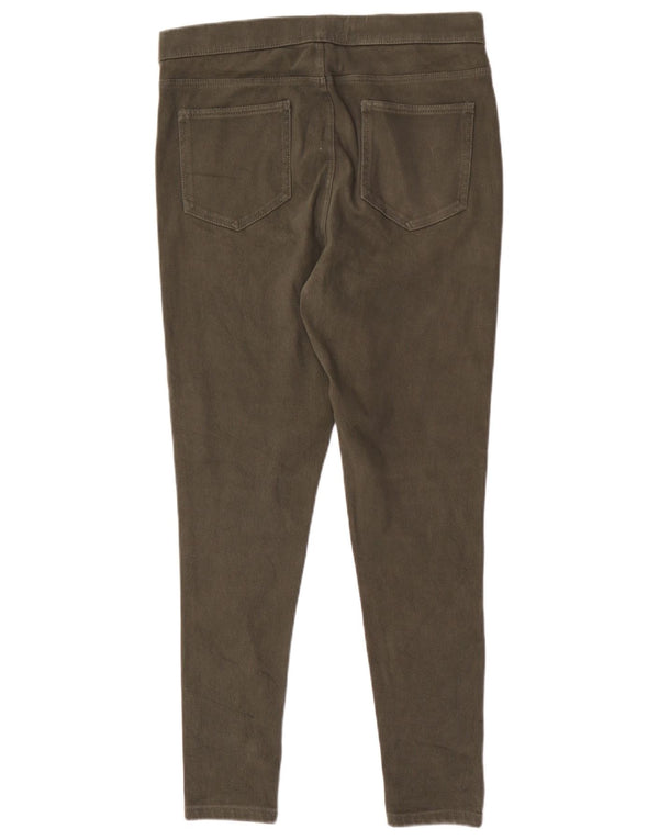 Marks & Spencer Pantalones Jegging Casuales para Mujer UK 14 Medium W30 L27 Caqui