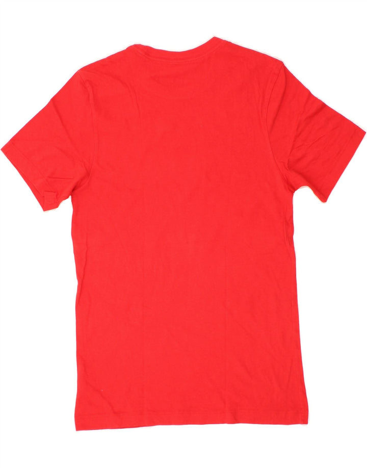 NIKE Mens Graphic T-Shirt Top XS Red Cotton Vintage Nike and Second-Hand Nike from Messina Hembry 