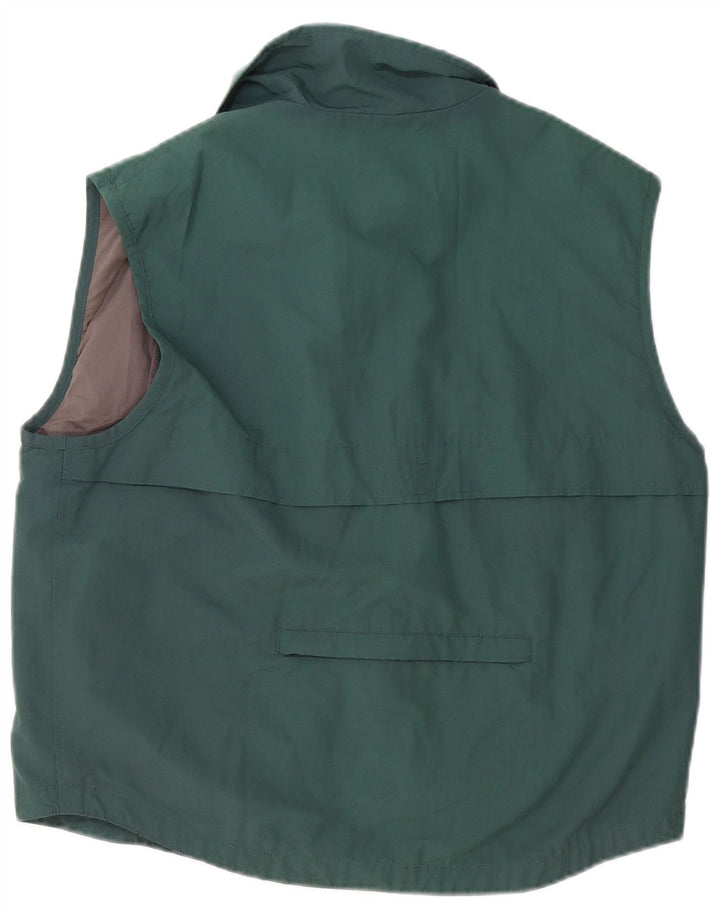 Marlboro Classics Chaleco utilitario para hombre Reino Unido 40 Poliéster verde grande