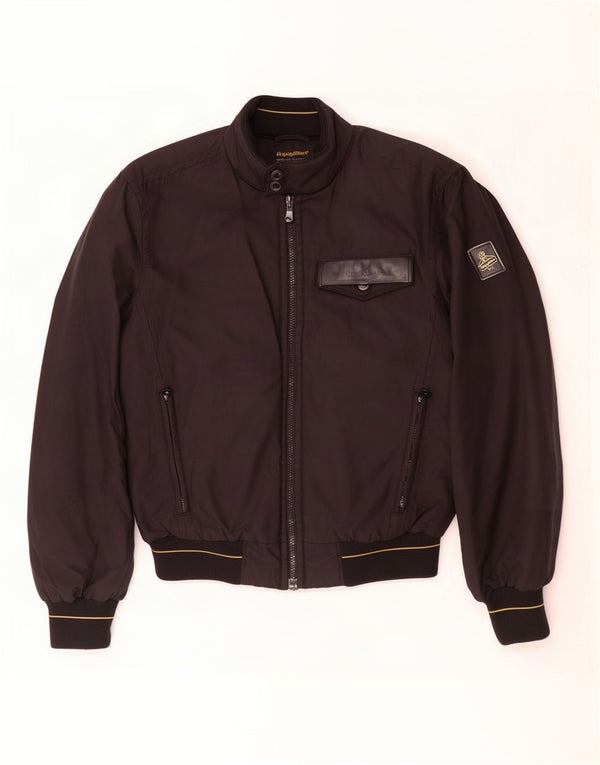 Refrigiwear Chaqueta bomber para hombre Sixty spa UK 38 Medium Black Nylon