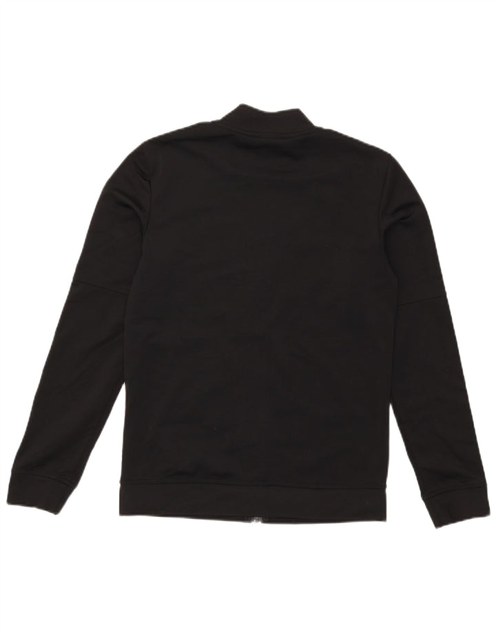 Adidas - Chaqueta de chándal para mujer, talla 8/10, poliéster negro pequeño
