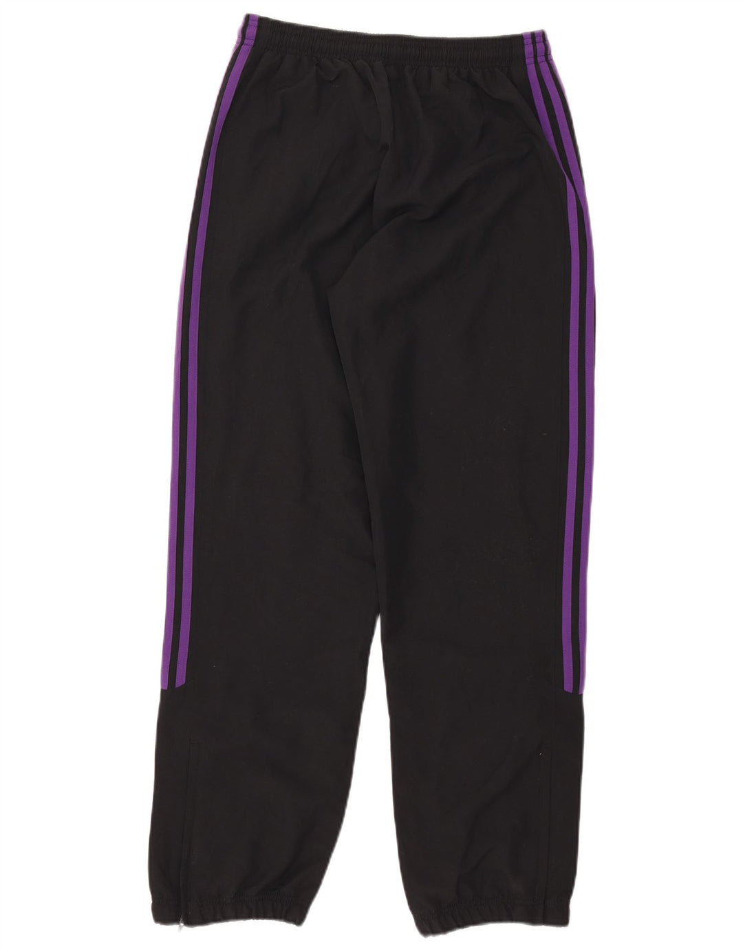 Adidas Pantalones de chándal para mujer Joggers UK 12 Medium Negro Poliéster