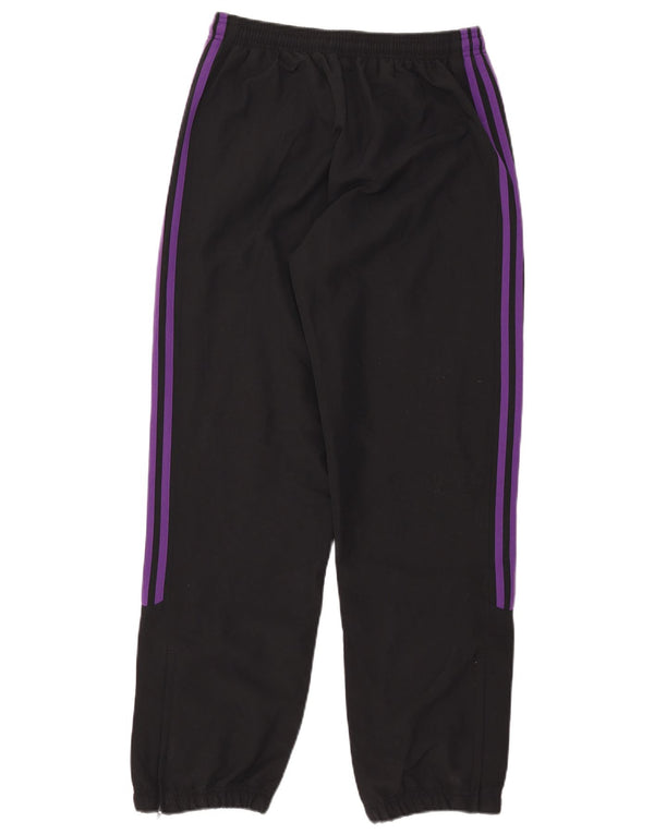 Adidas Pantalones de chándal para mujer Joggers UK 12 Medium Negro Poliéster