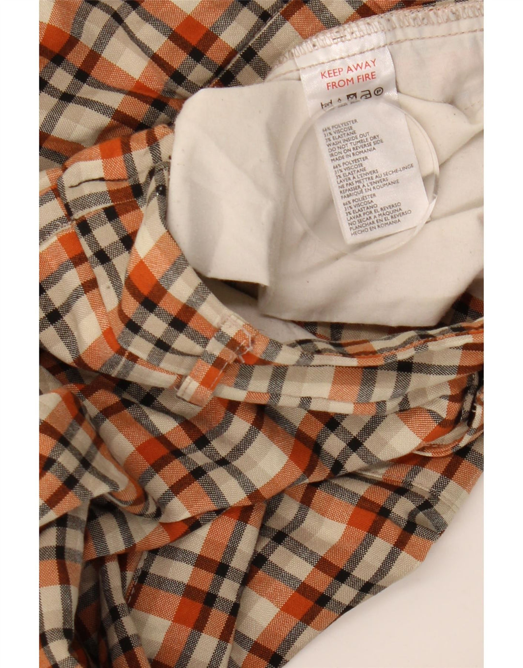 Pantalón chino para mujer Urban Outfitters Medium W30 L26 Cuadros multicolores