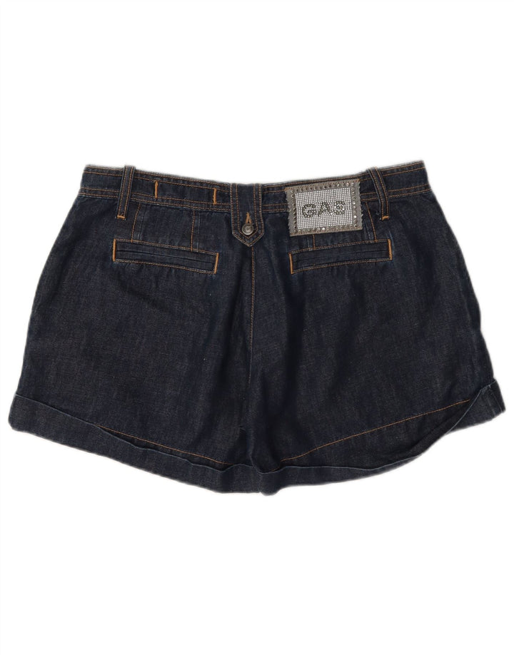 Shorts Vaqueros Mujer Gas W29 Algodón Azul Marino Medio
