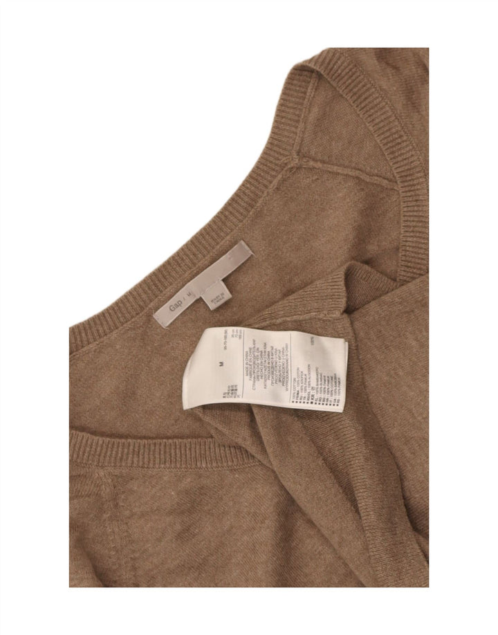 Gap Cárdigan para Mujer UK 42 Algodón Marrón Medio