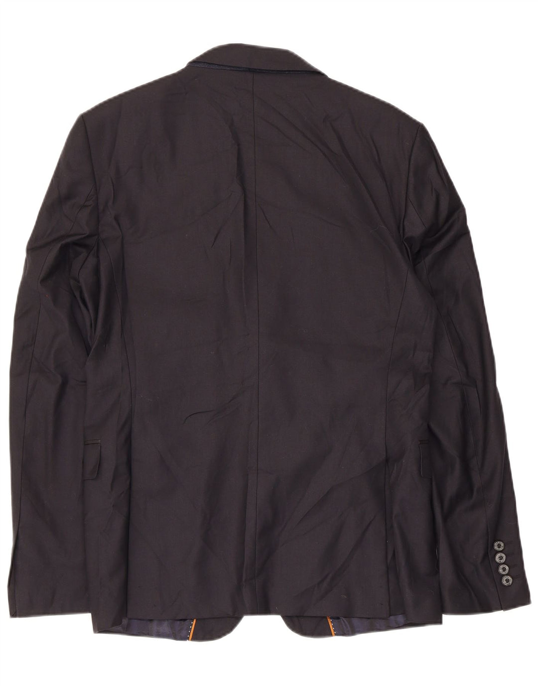 ZARA Chaqueta tipo blazer de 2 botones para hombre EU 50 Azul marino mediano