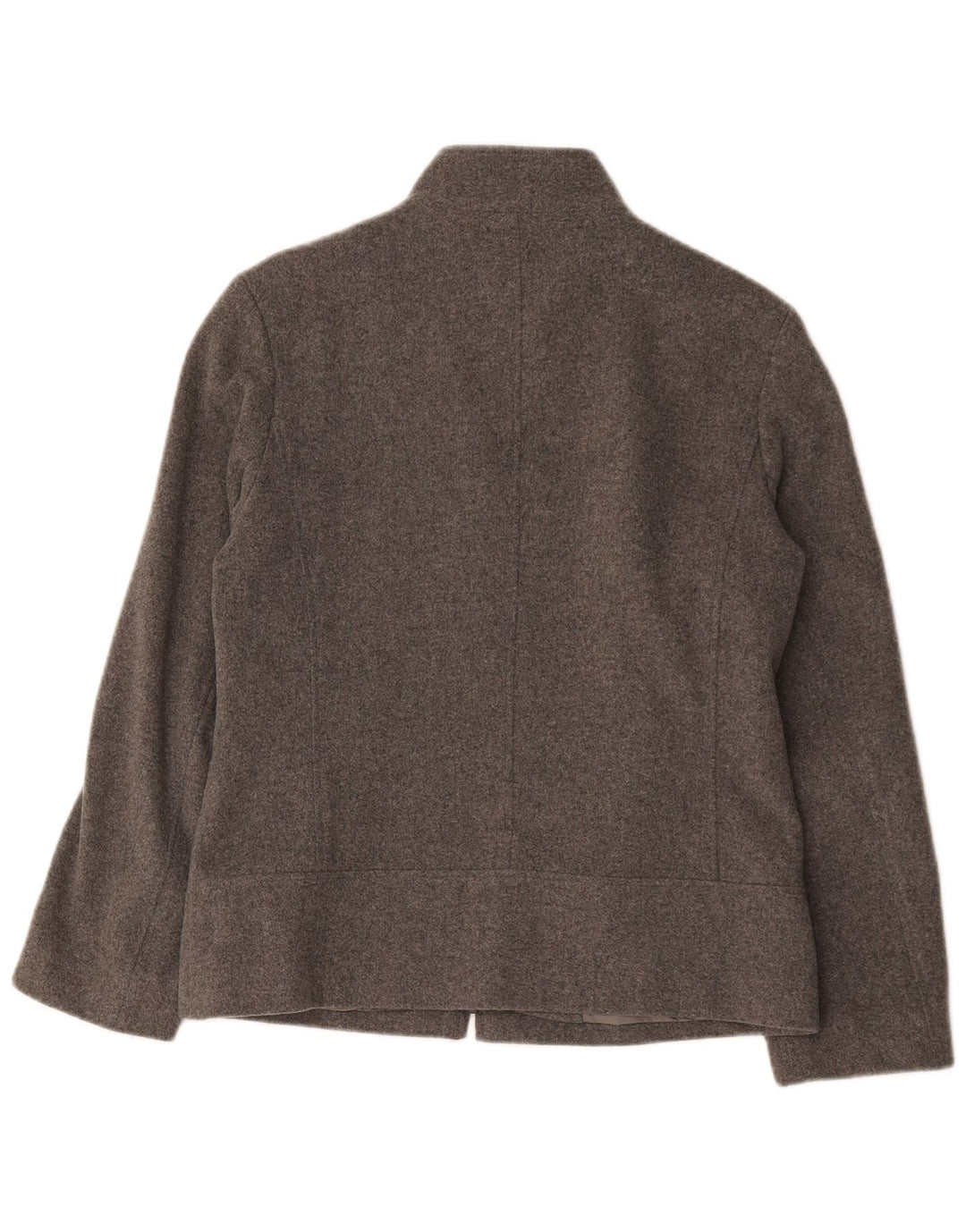 Marks & Spencer Chaqueta Bomber Extragrande para Mujer UK 10 Small Grey Wool