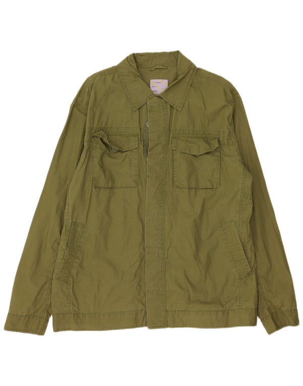 Chaqueta utilitaria para hombre Fat Face UK 42 XL Algodón verde