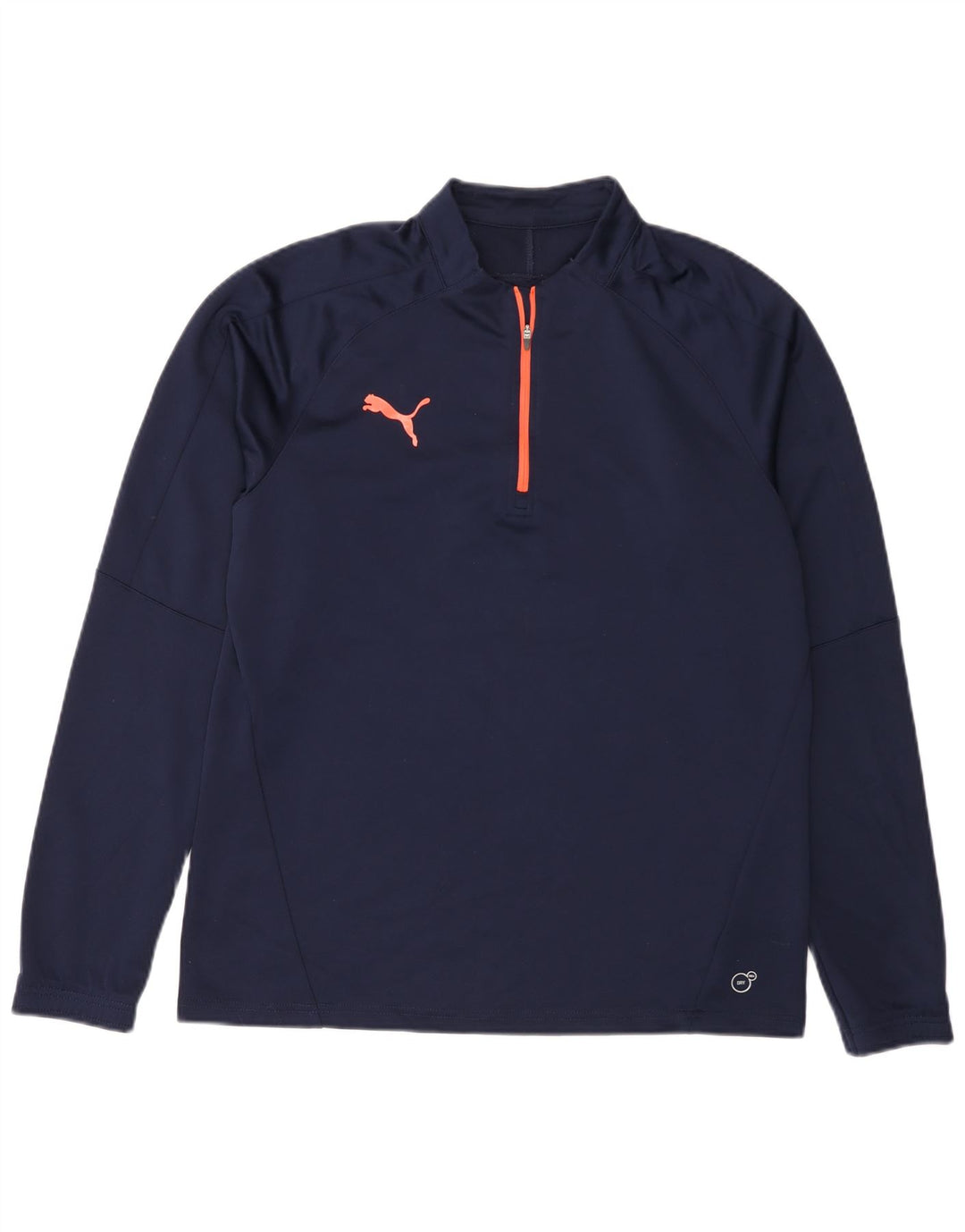 PUMA - Chándal con cremallera y cuello para hombre, talla grande, azul marino