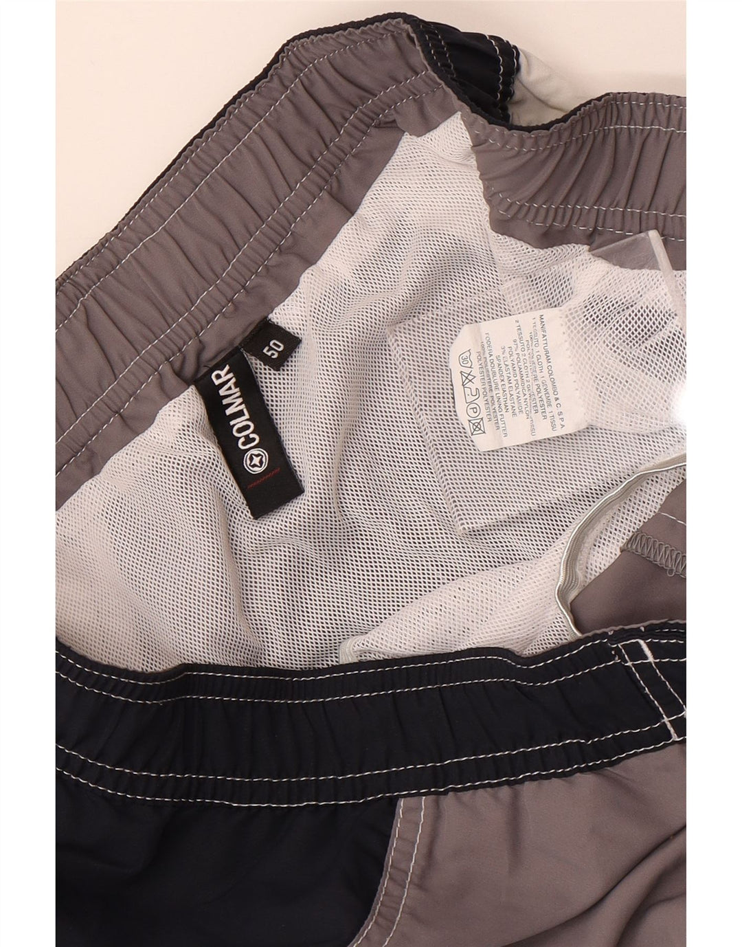 Bañador Colmar Hombre IT 50 Large Gris Colorblock Poliéster