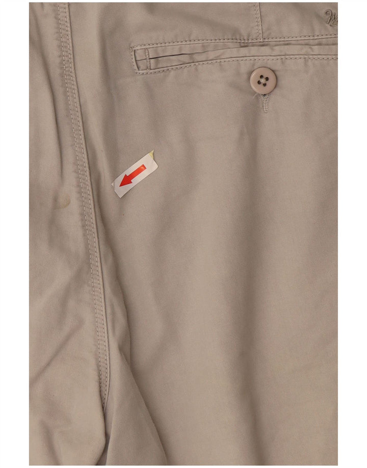 Pantalones Cortos Casuales Woolrich Mujer W31 Gris