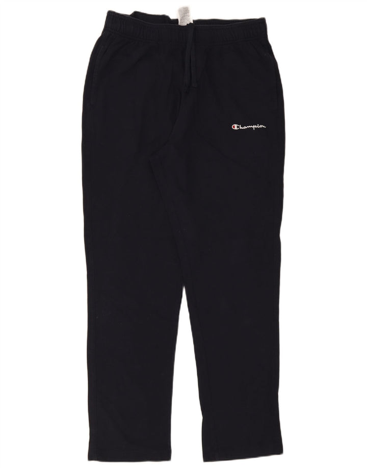 Champion Pantalones De Chándal Para Hombre Algodón Azul Marino Mediano