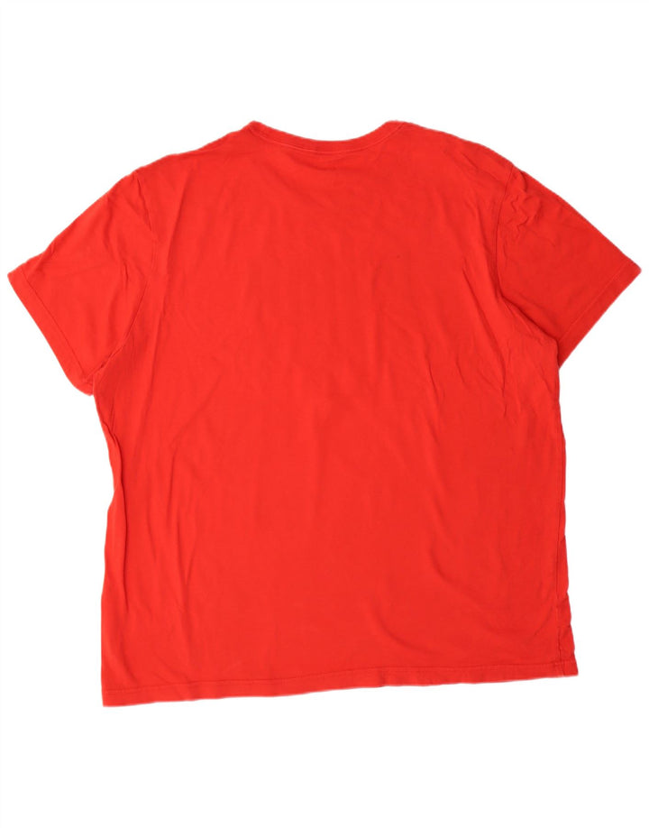 PUMA Camiseta gráfica para hombre Top 2XL Algodón rojo