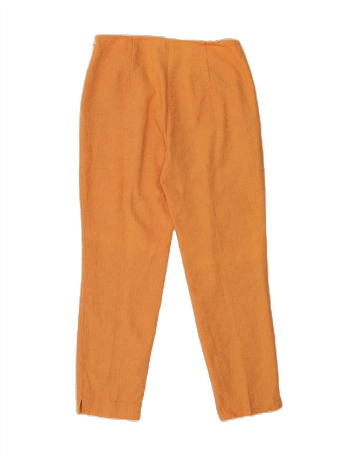 LUISA SPAGNOLI Womens 2 Button 2 Piece Suit IT 42 Medium W30 L26 Orange Vintage Luisa Spagnoli and Second-Hand Luisa Spagnoli from Messina Hembry 