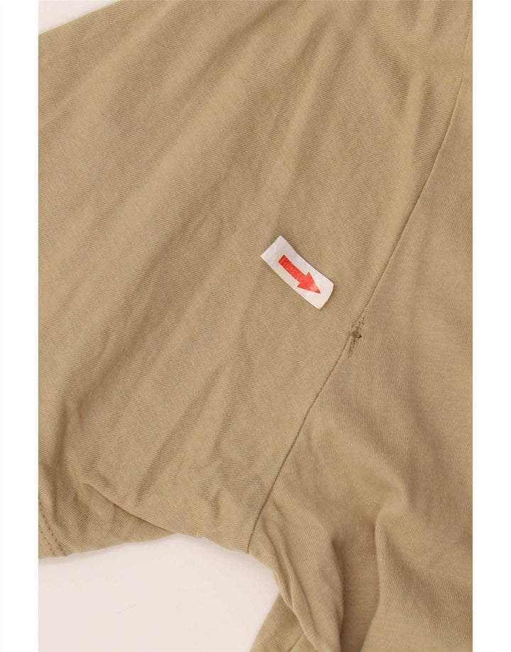 Camiseta Nike Hombre Top Medium Beige Algodón