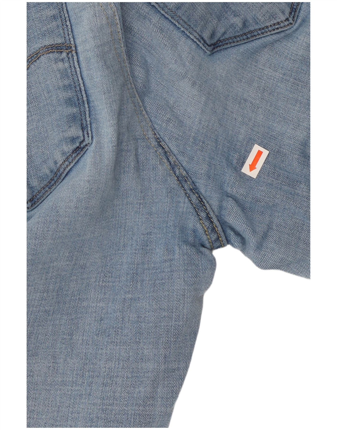 LEVI'S Vaqueros Rectos Mujer W29 L32 Algodón Azul