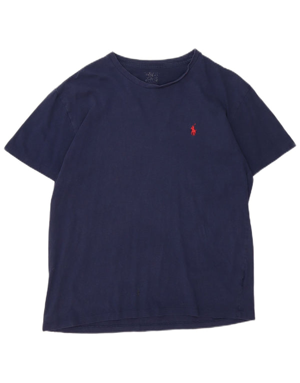 Polo Ralph Lauren Camiseta para hombre Top Medium Azul marino Algodón