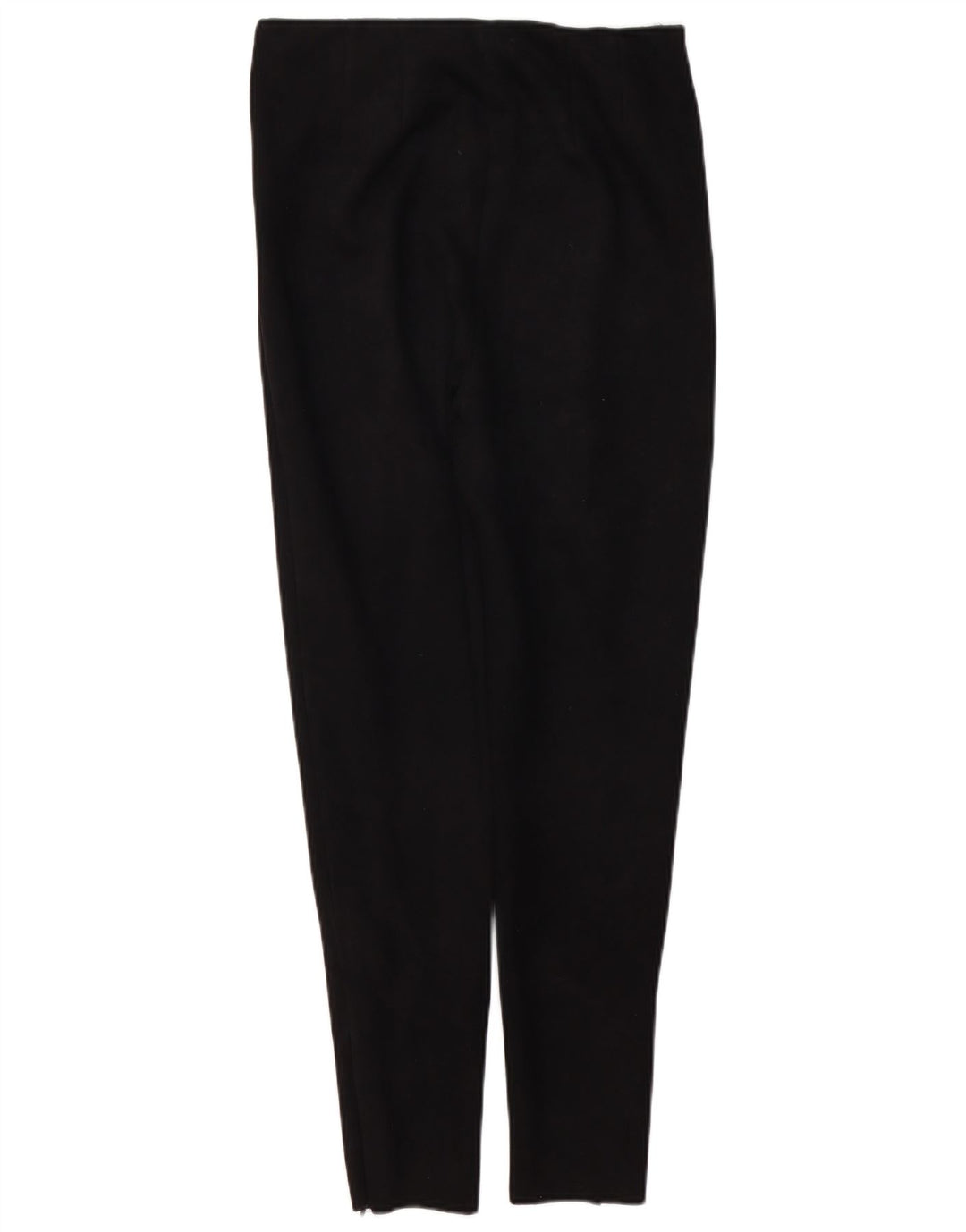 Zara Mujer Pantalón Casual Pitillo Mediano W28 L27 Poliéster Negro