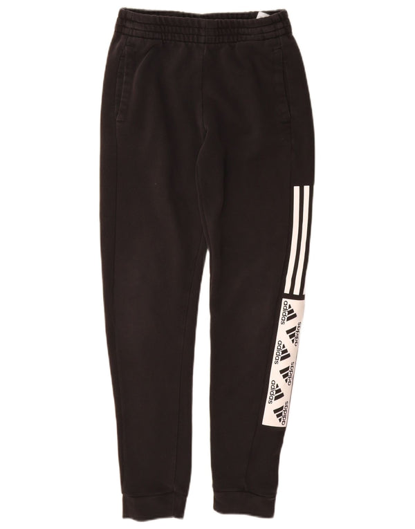 Adidas - Pantalones de chándal para niño, 11-12 años, color negro